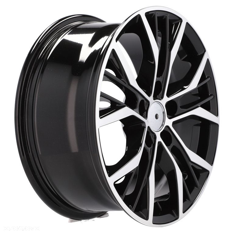 4x Felgi 18 m.in. do VW Passat CC B7 B8 Tiguan Golf T-ROC - BK713 (IN5415) - 6