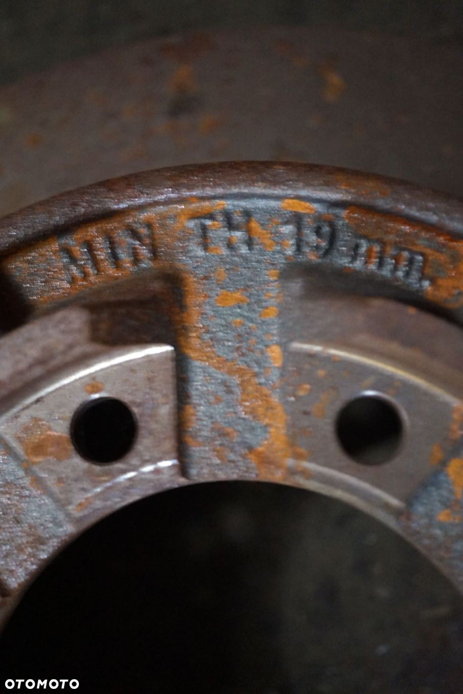 TARCZE HAMULCOWE TYŁ DAILY III KM 7180256 NOWE OEM PEŁNE I II III IV V IVECO 1999-2007 - 6