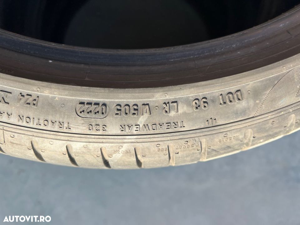 vând 4 anvelope 225/40/20 Pirelli de vară runflat ca noi - 9
