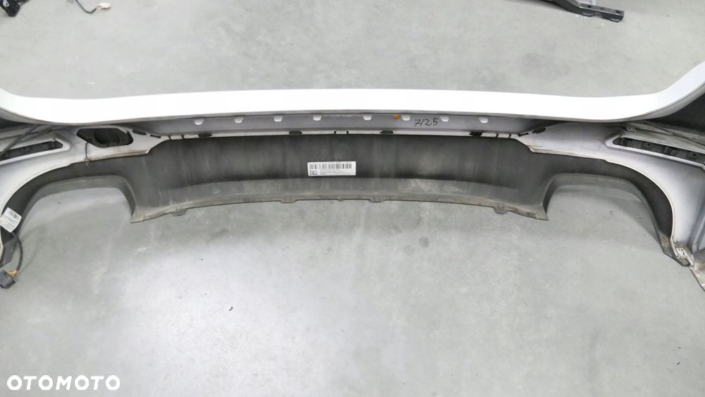 bmw 5 g31 zderzak tylny tył m-pakiet kompletny 6xpdc alpinweiss a300 - 8