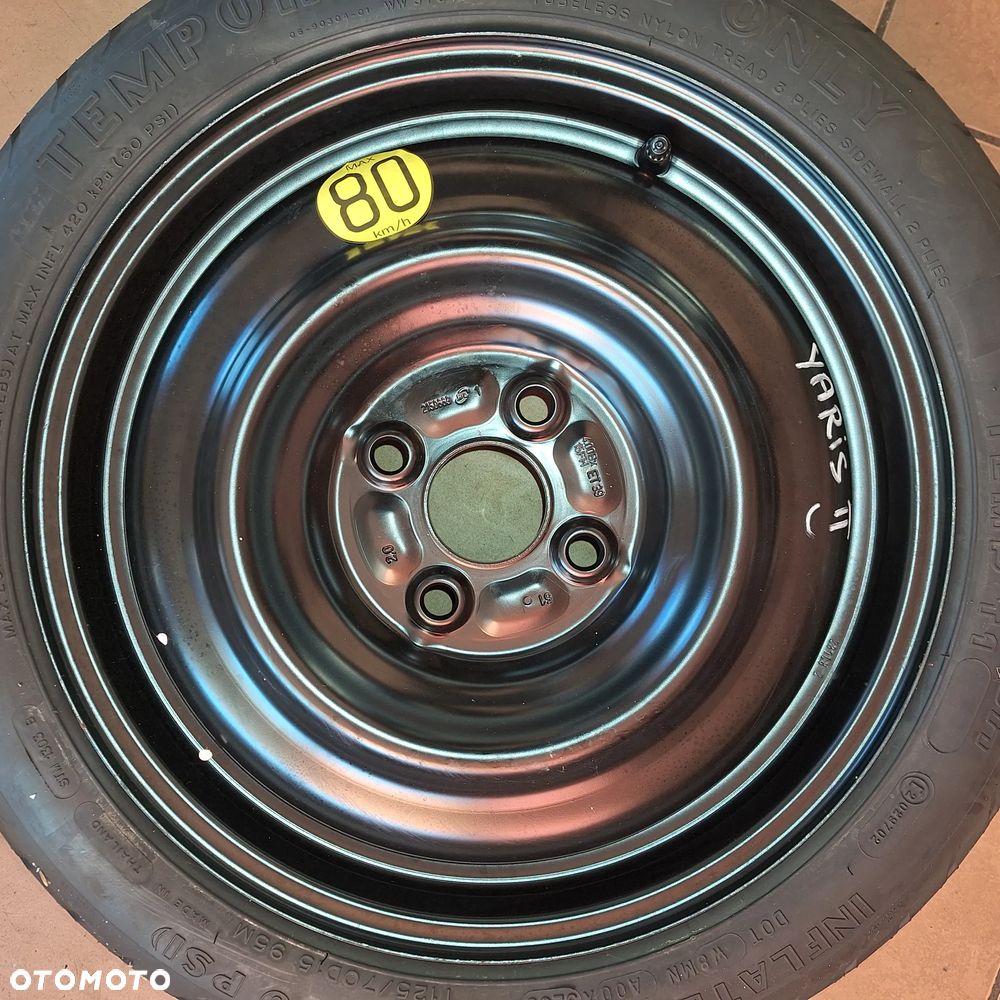 KOLO DOJAZDOWE YARIS II T125/70D15 - 4