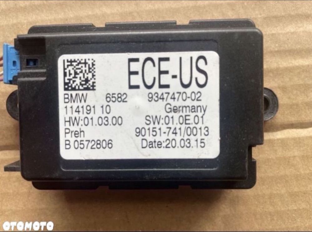 9347470 Moduł sterownik idrive ECE-US mini cooper f55 bmw - 2