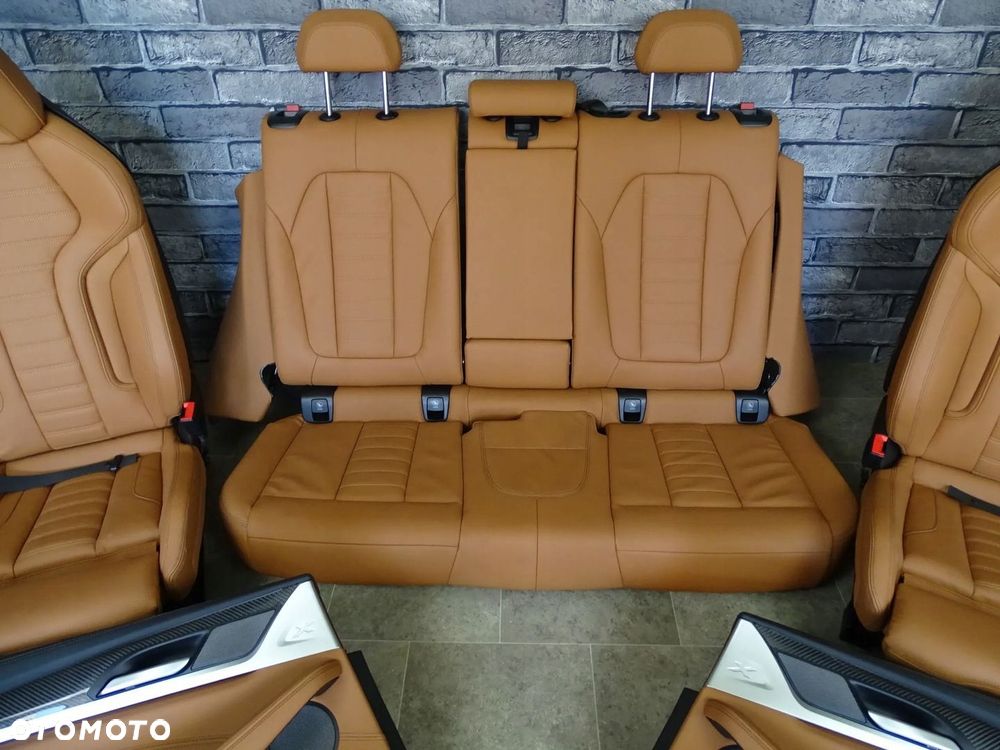 FOTELE KOMPLETNY ŚRODEK BOCZKI KANAPA M SPORT BMW F97 X3M G01 X3 NOWE - 4