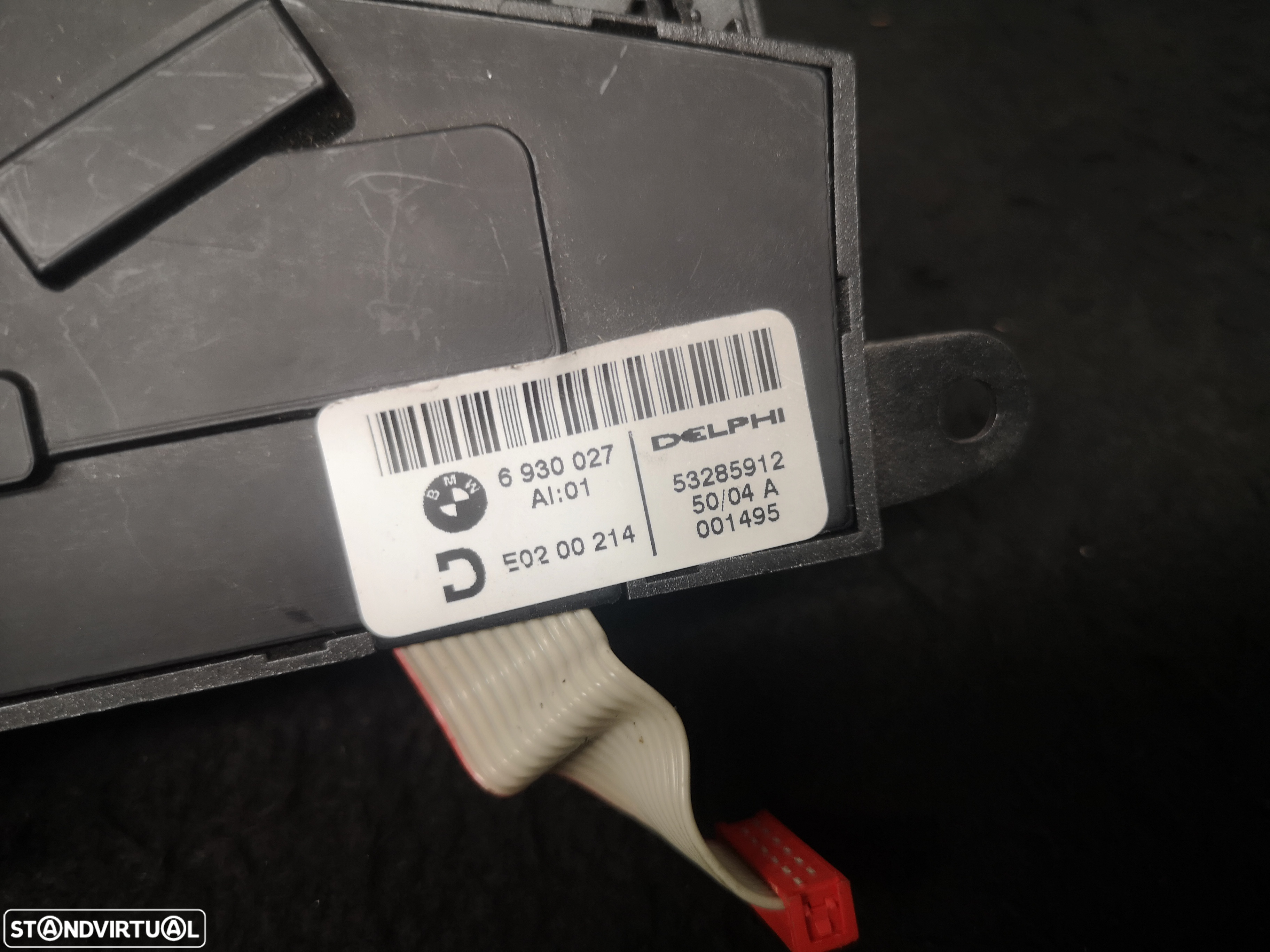 Interruptor comando banco frente esquerda  ORIGINAIS BMW7 E65 E66 2001-2008 - 4