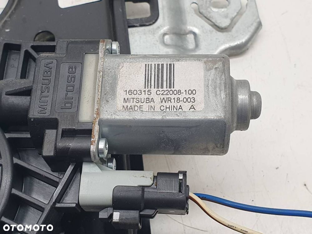 PODNOŚNIK SZYBY PRZÓD PRZEDNI PRAWY RENAULT KADJAR 807207795R - 3