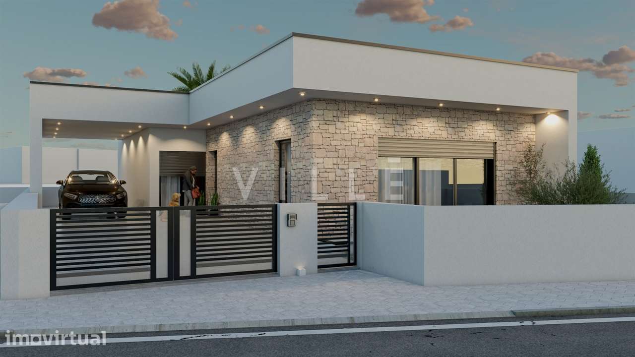 Moradia T3 Geminada, em construção, em Vagos - Grande imagem: 3/8