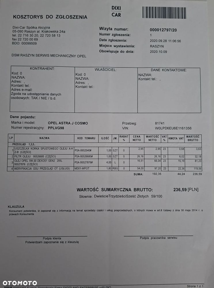Opel Astra 1.4 T Cosmo - 19