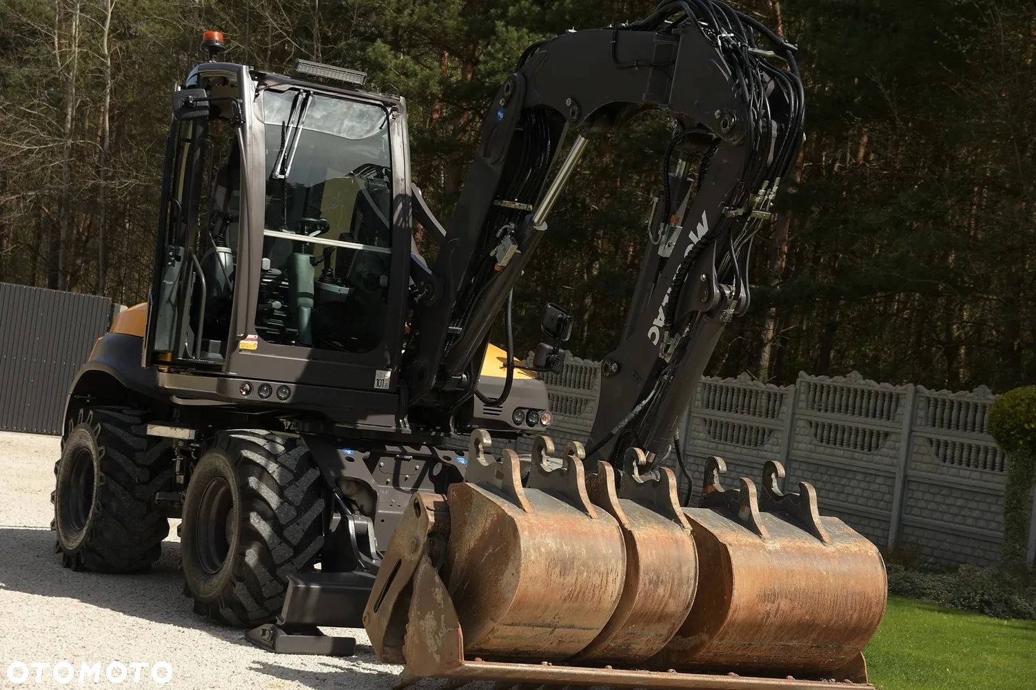 Mecalac Koparka Kołowa MECELAC 12MTX * 2018 * Kpl łyżek * KLIMA * KAMERY * SUPER STAN! - 3