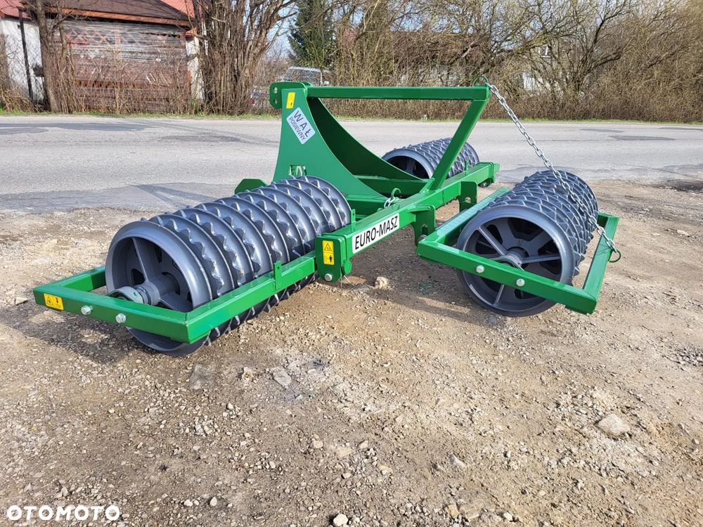 Wał posiewny ZAWIESZANY 3m/3,4m EURO-MASZ pierścień 450/500/530mm ; Rama 80 ! OD RĘKI z transportem - 12