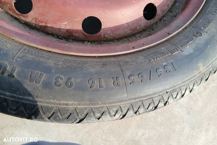 Roata de rezerva R16 185/65 R16  51/2JX16H2 ET33 185/65 R16  51/2JX16 - 3