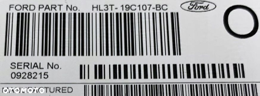 U3 FORD F150 2015- RADIO FABRYCZNE CZYTNIK HL3T-19C107-BC - 12