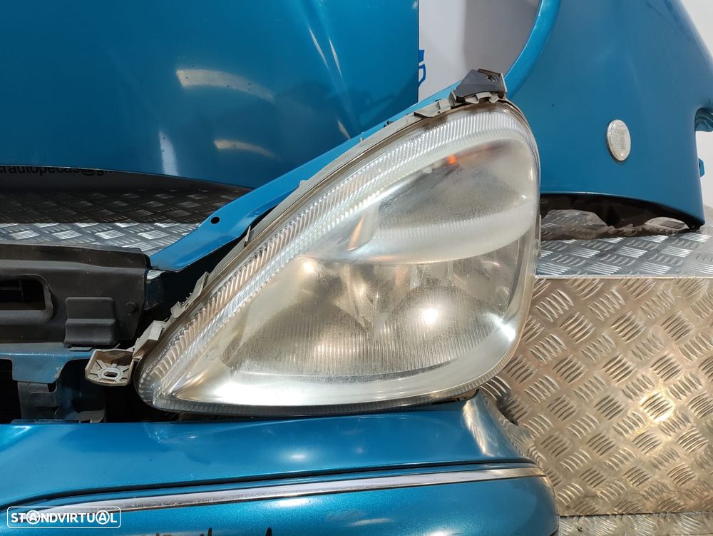 FRENTE COMPLETA MERCEDES BENZ CLASS A W168 CAPOT PARACHOQUES GUARDA-LAMAS OTICA OTICAS RADIADOR VENTILADOR FRENTE FIBRA REFORÇO - 7