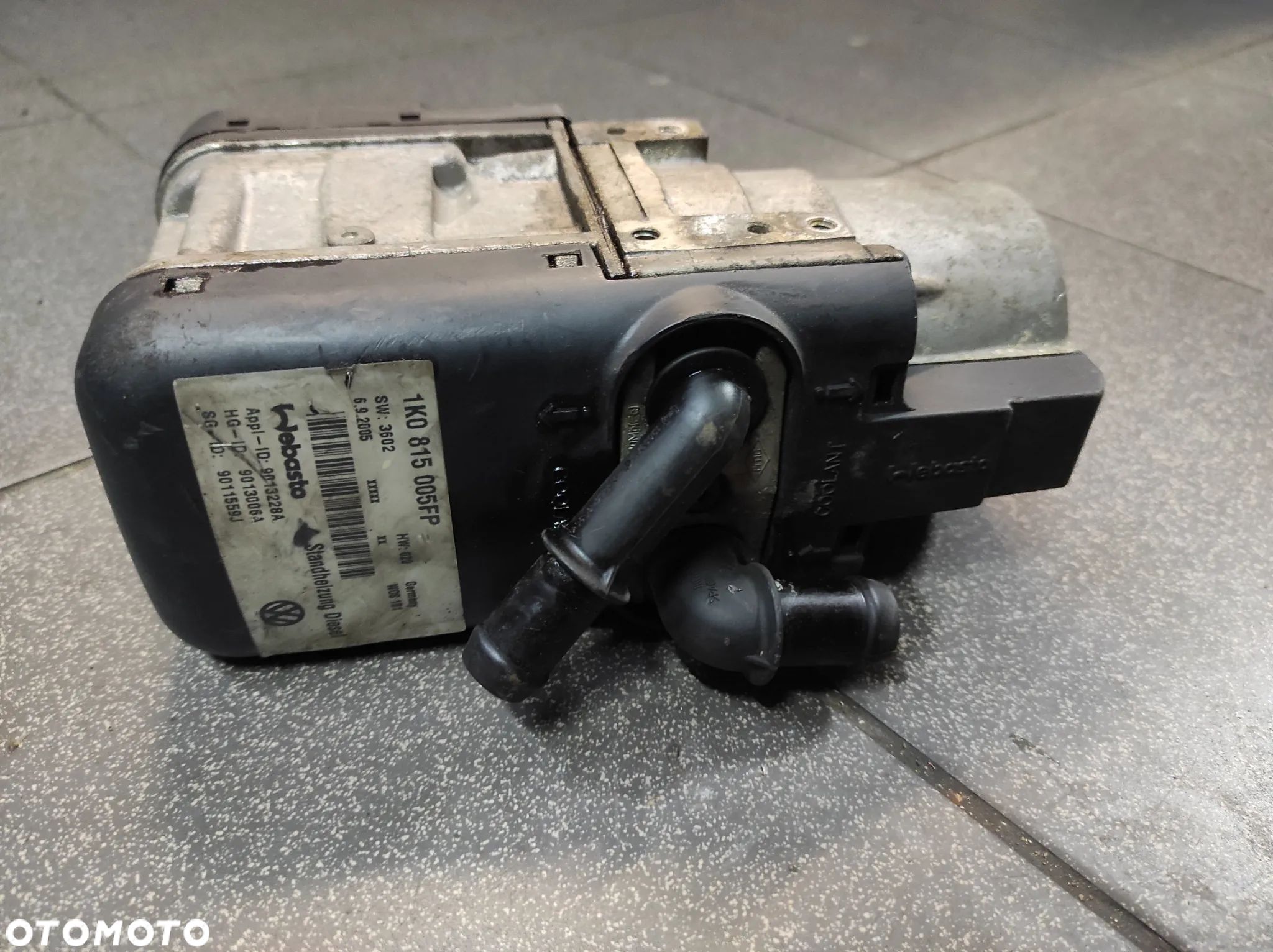 WEBASTO OGRZEWANIE POSTOJOWE PIEC STANDHEIZUNG DIESEL 1K0815005FP VW AUDI SEAT SKODA WYSYŁKA !!!! - 1
