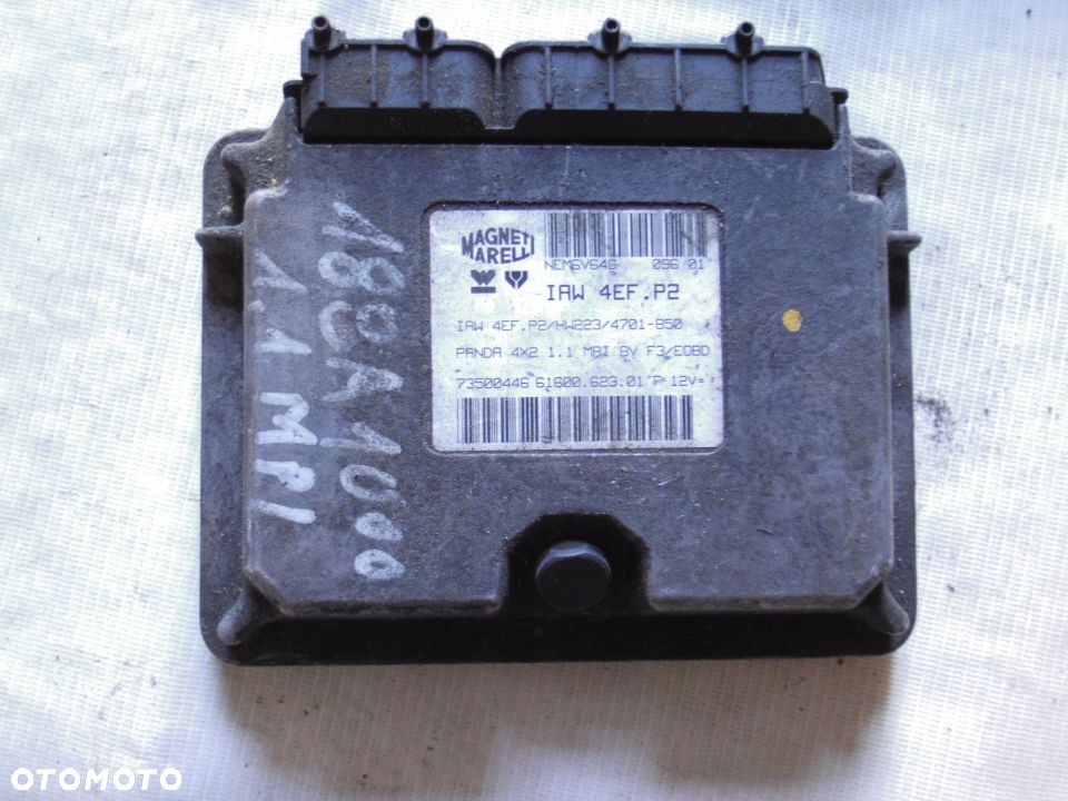 Fiat Multipla II 1.6 16V STEROWNIK SILNIKA IAW4EFB - 1