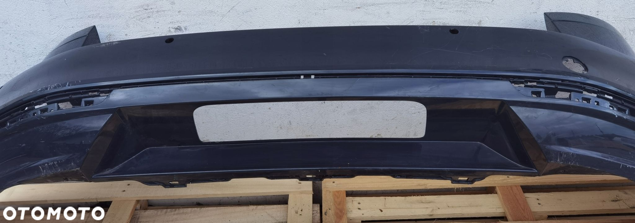 VW PASSAT B8 SEDAN 2017 ZDERZAK TYŁ TYLNY PDC 3G5807521F - 2