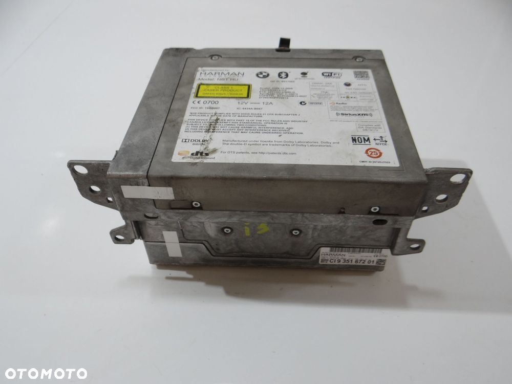 RADIO CZYTNIK NAWIGACJI BMW I3 9351672 - 1