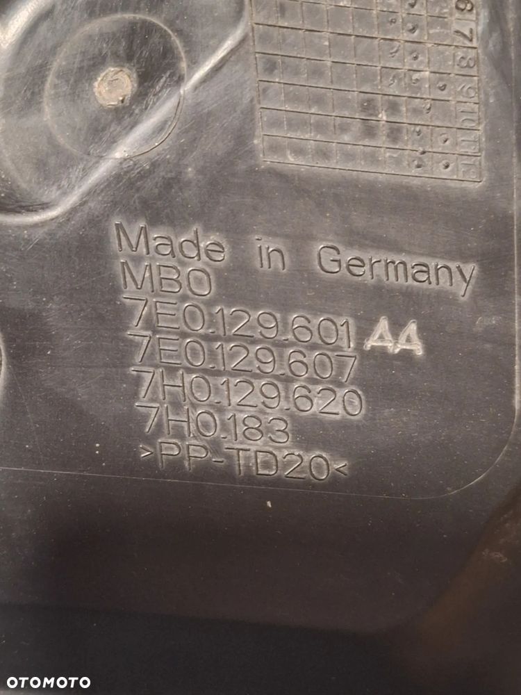 VW MULTIVAN T5 T6  OBUDOWA FILTRA POWIETRZA  7E0129601 7H0129620 - 5
