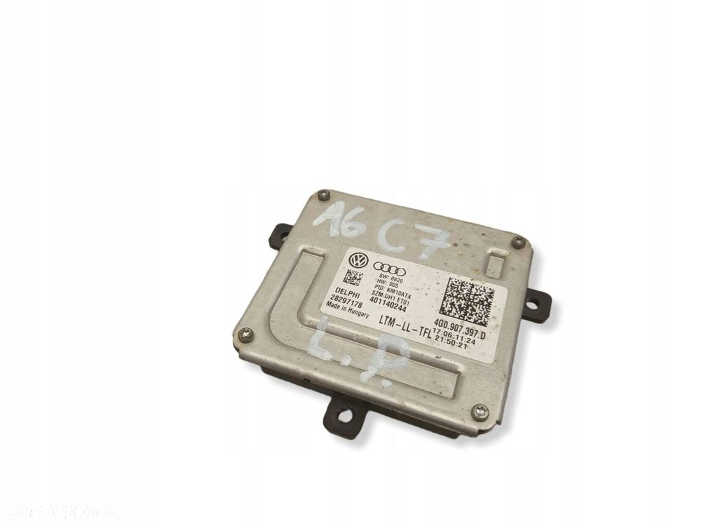 Przetwornica Moduł Lampy XENON LED Audi A6 S6 C7 4G 4G0907397D - 8