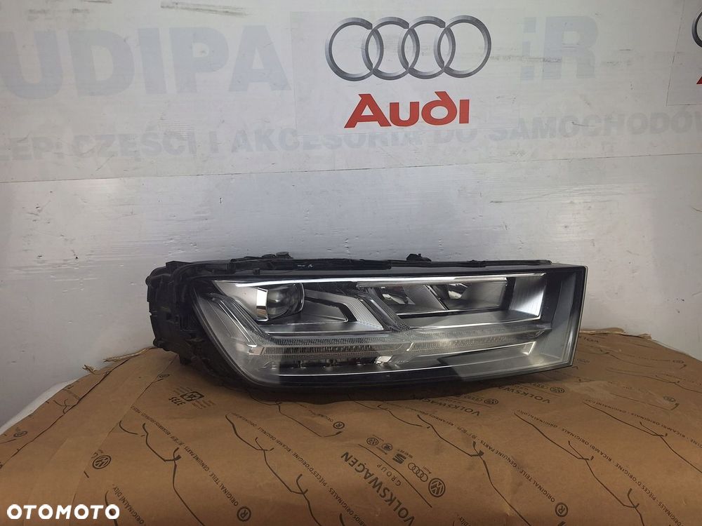 REFLEKTOR LAMPA FULL LED AUDI Q7 4M 2014-2019 PRZED LIFTEM OE LIFTINGIEM - 1