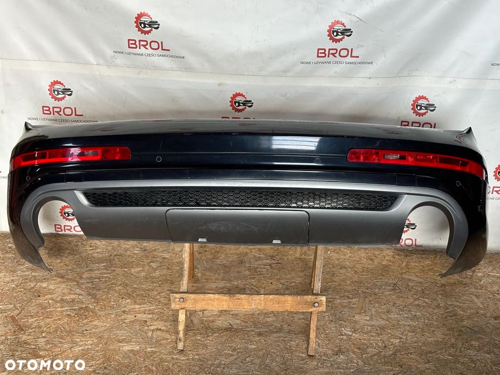 ZDERZAK TYLNY AUDI Q7 4L S-LINE LIFT 09-15  PDC - 1