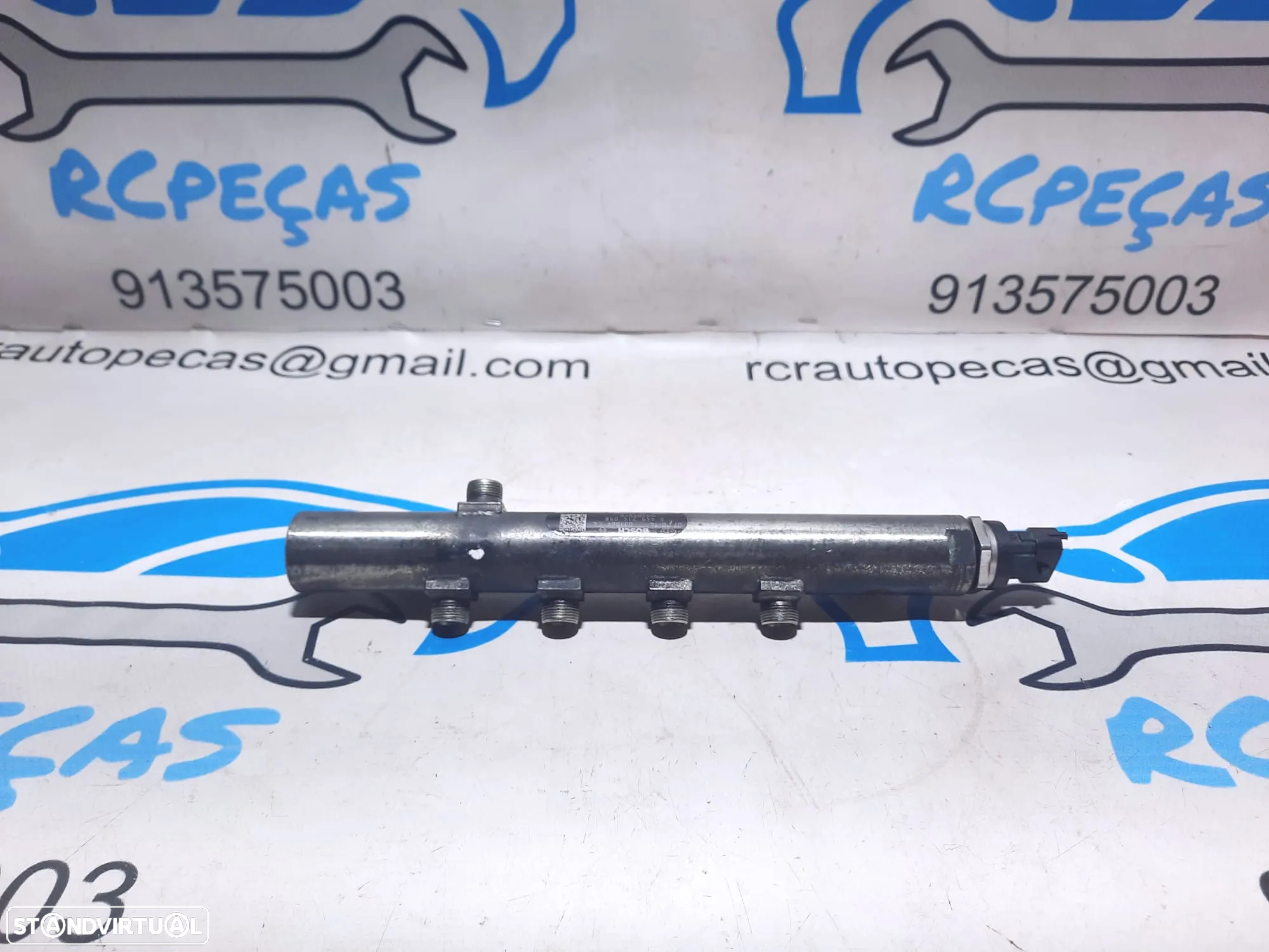 REGUA INJETOR INJETORES ALFA ROMEO GT 937 1.9 JTD 16V 150CV 937A5000 0445214058 55209575 ALFA 159 147 FIAT CROMA INJECTOR INJECTORES - 3