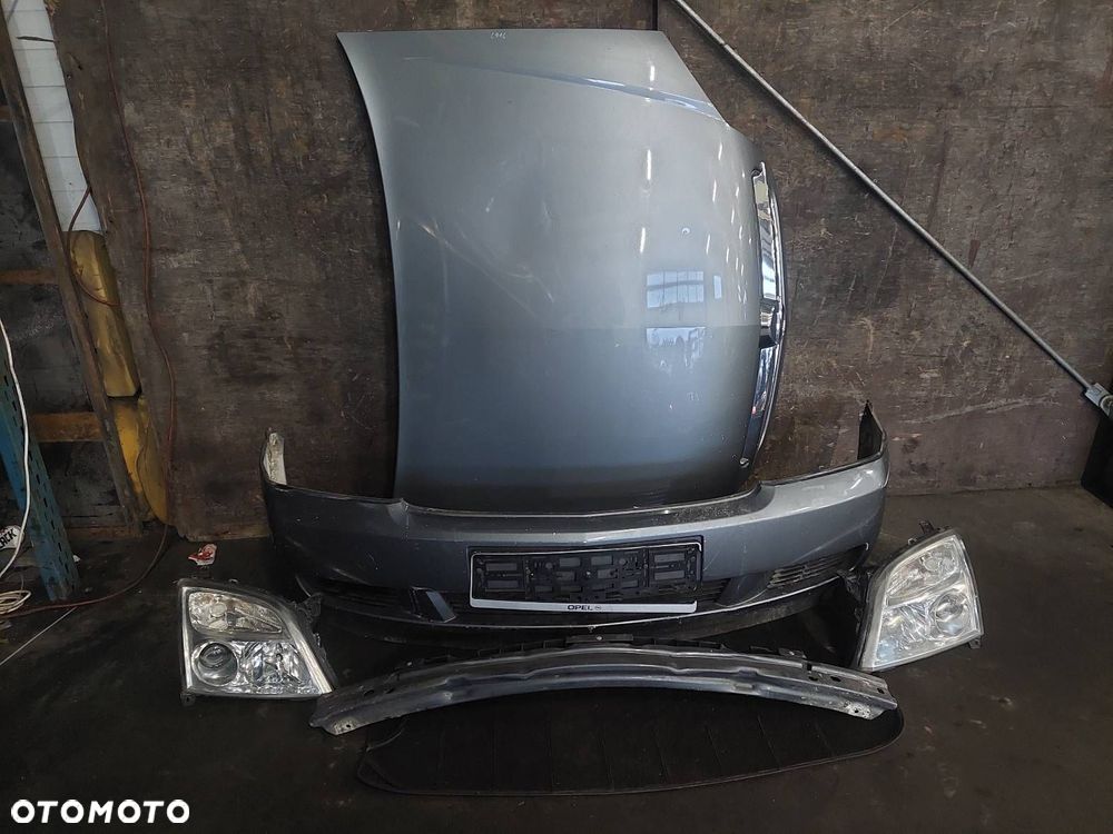 KOMPLETNY PRZÓD MASKA ZDERZAK LAMPY BELKA OPEL VECTRA C Z155 - 1
