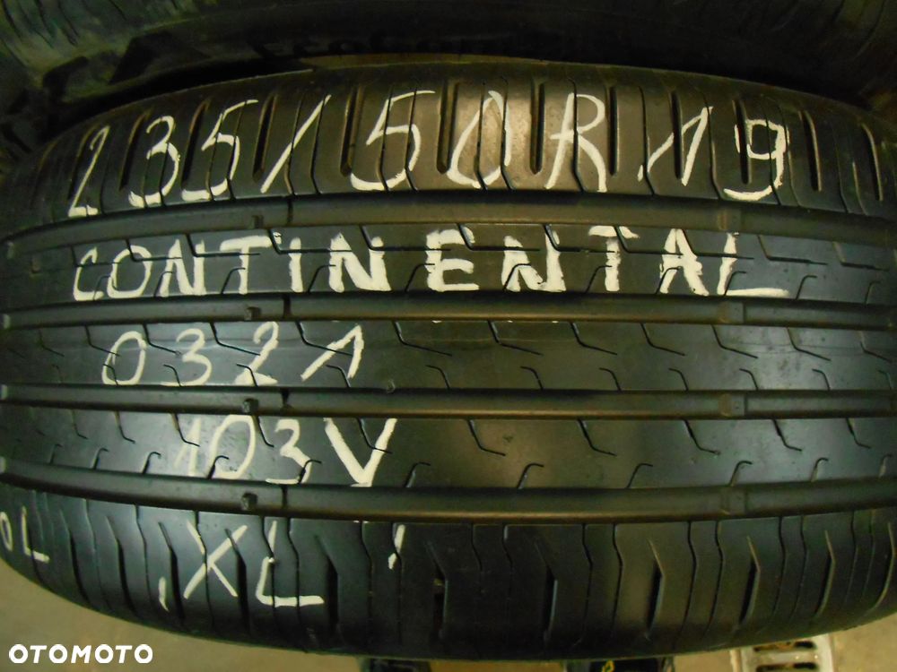 OPONY 235/50R19 CONTINENTAL ECO CONTACT 6 XL DOT 2421 6,7MM - 3