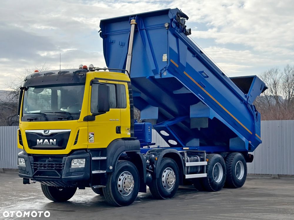 MAN TGS 35.420 * WYWROTKA * 8x4 * STAN BDB - 4
