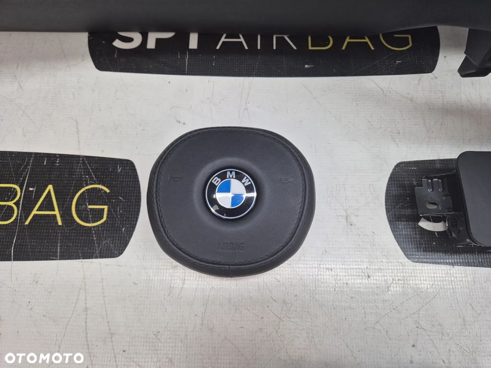 BMW 4 SERIA 4 G22 G23 G26 PRZED LIFT DESKA ROZDZIELCZA KONSOLA KOKPIT PULPIT PODUSZKI AIRBAG AIR BAG PASY KIT SET - 5