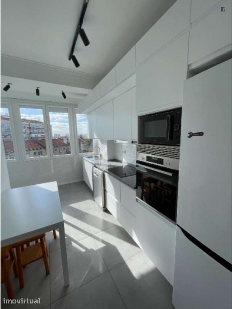 Quarto - localizado em Alvalade Lisbon - Grande imagem: 5/11