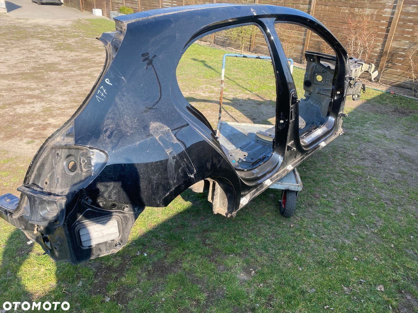 mercedes A 177 cwiartka tylna przednia prog prawy kolr 191 - 1