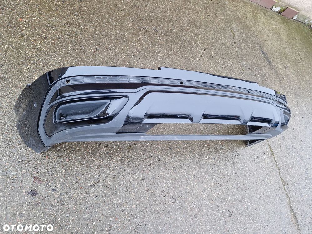 Audi Q7 II S Line lifting 19- zderzak tylny dyfuzor 4M - 1