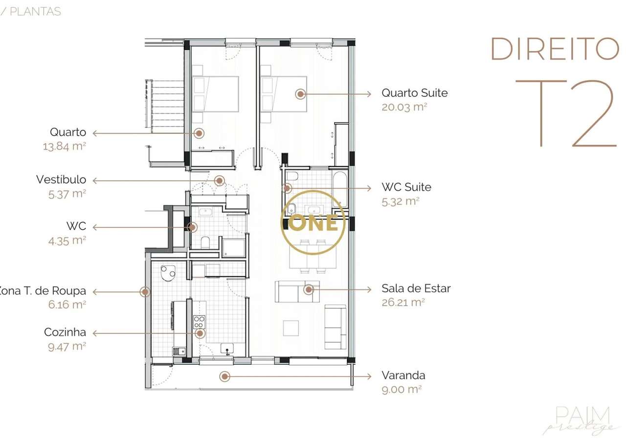 Apartamento, 99,75 m², São José - Grande imagem: 4/4