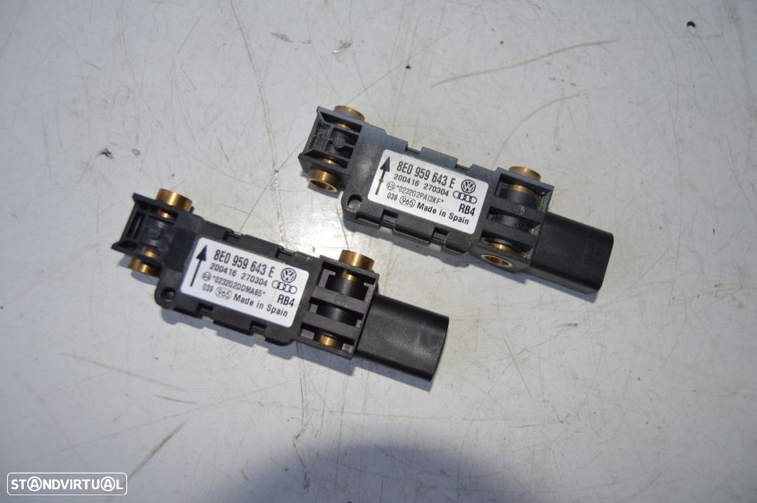 SENSOR IMPACTO AIRBAG SONDA ELETRONICA 8E0959643 8E0959643A AUDI A4 B7 AVANT 2.0 TDI BRE - 3