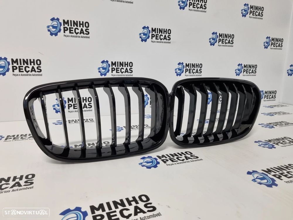 Grelhas Frontais BMW (F20/F21) Pré LCI 1 Lâmina - 4