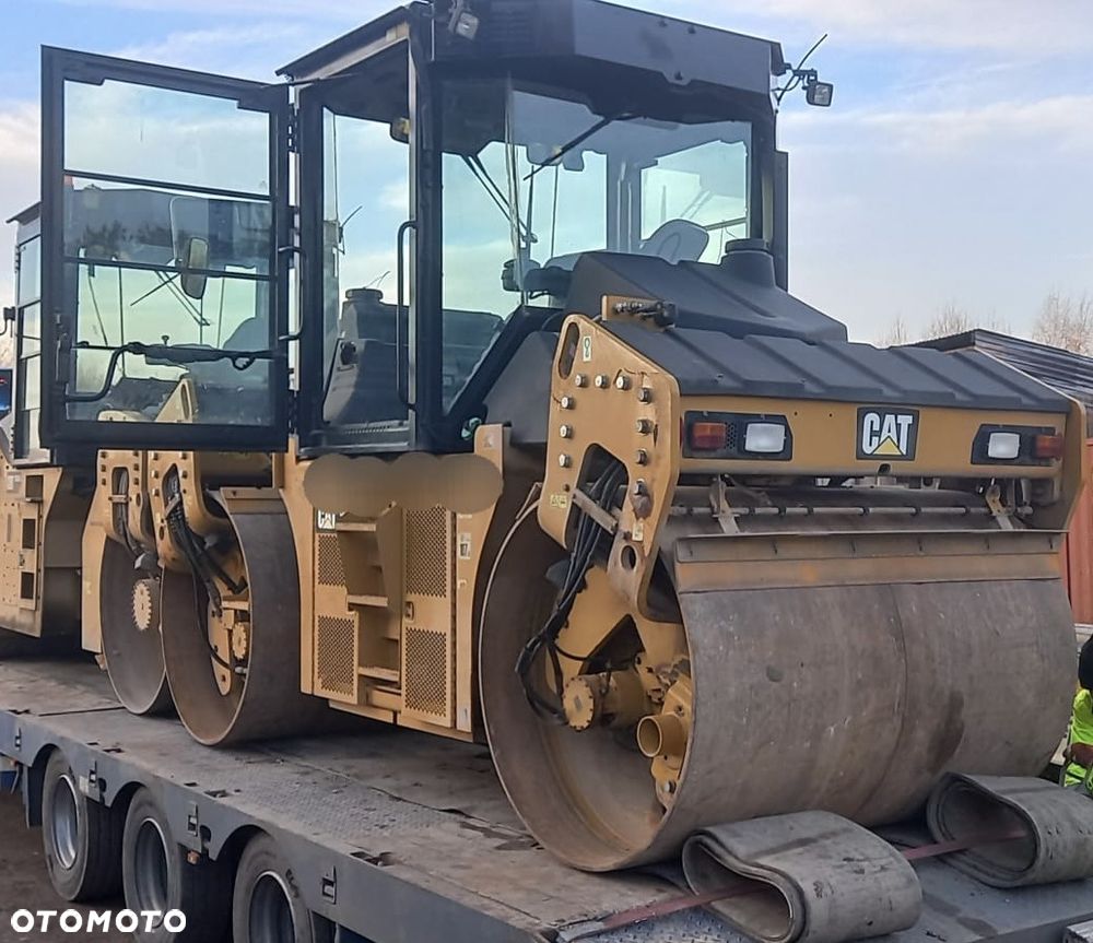 Caterpillar CAT CD 54 CD10 2016 / 2017 r WAGA 10TON , STAL STAL,obcinarka, bęben nie dzielony! - 5