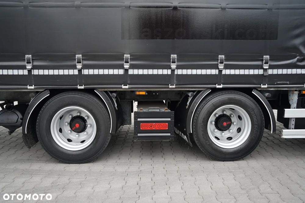 DAF XF 480 / ZESTAW TANDEM 120 M3 / PRZEJAZDOWY / KLIMA POSTOJOWA / 7,7 M + 7,7 M / WECON / 2022 ROK / - 17
