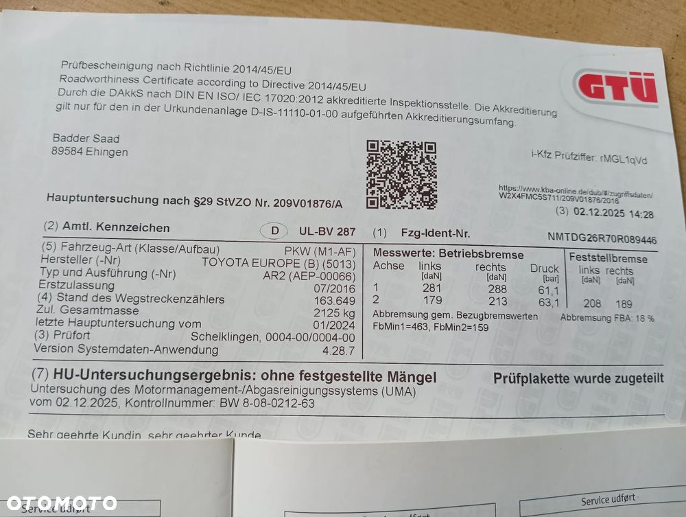 Toyota Verso 1.8 7-Sitzer Executive - 28