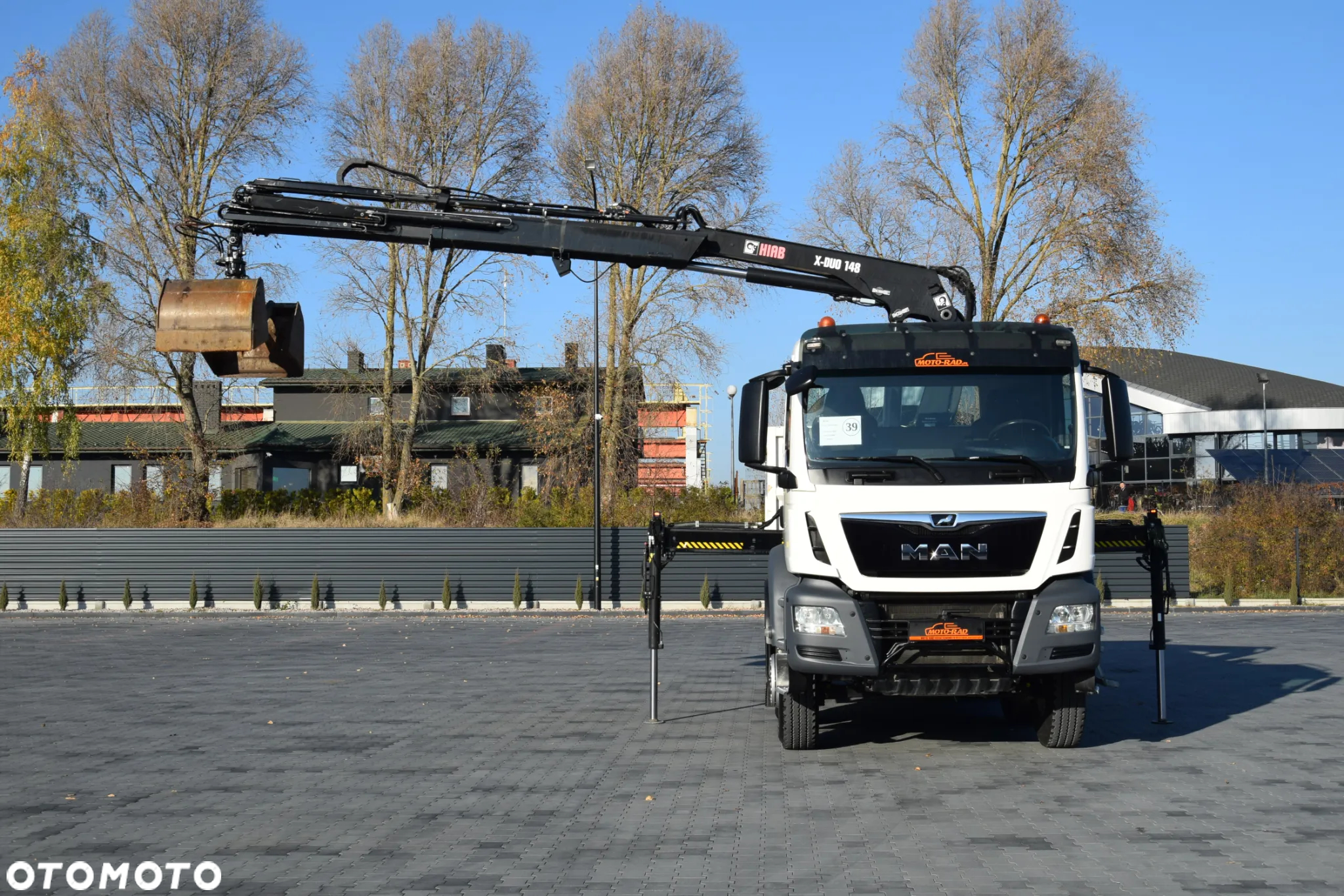 MAN TGS 35.420 / 8x4 / EURO 6 / UDT / HDS HIAB X-DUO 148 B-3 / ROTATOR / CHWYTAK / WYSUW x3 / STEROWANIE x3 / WZMOCNIONA RAMA / WYWROTKA / HYDROBURTA / AUTOMAT / KAMERA COFANIA / 2018 / NISKI PRZEBIEG / SPROWADZONY - 16