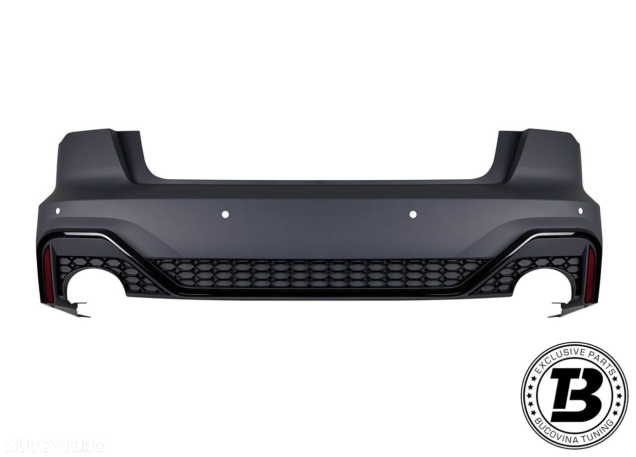 Pachet Exterior compatibil cu Audi A6 C8 Avant RS6 Design - 11