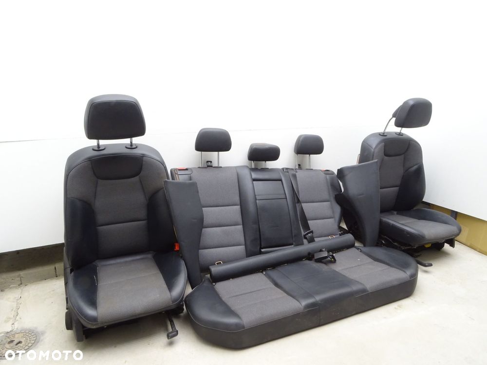 Kpl fotel fotele przód tył kanapa mercedes c-klasa w204 kombi - 2