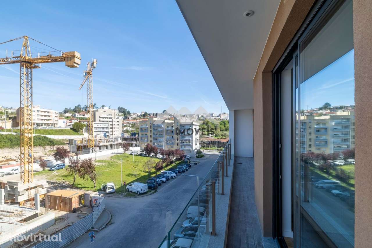 Apartamento T3 | Novo | Paredes | L. Garagem 2 Carros + Arrumos - Grande imagem: 2/43