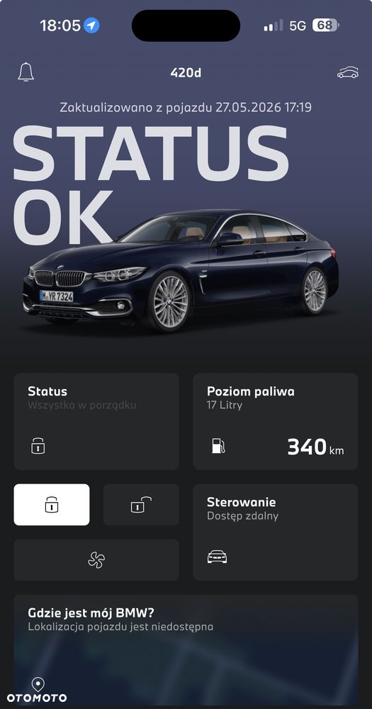 BMW Seria 4 420d Luxury Line - 19