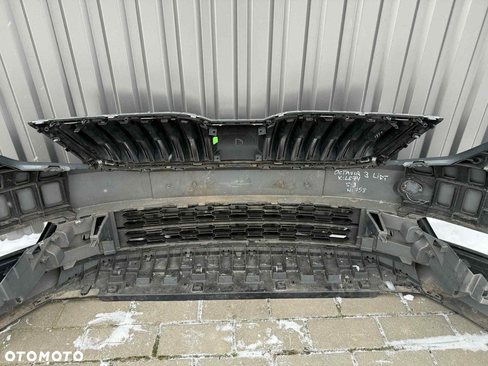 Skoda Octavia III FL Zderzak Przód Przedni Kompletny Podstawowy LF7Y 16-20 - 8