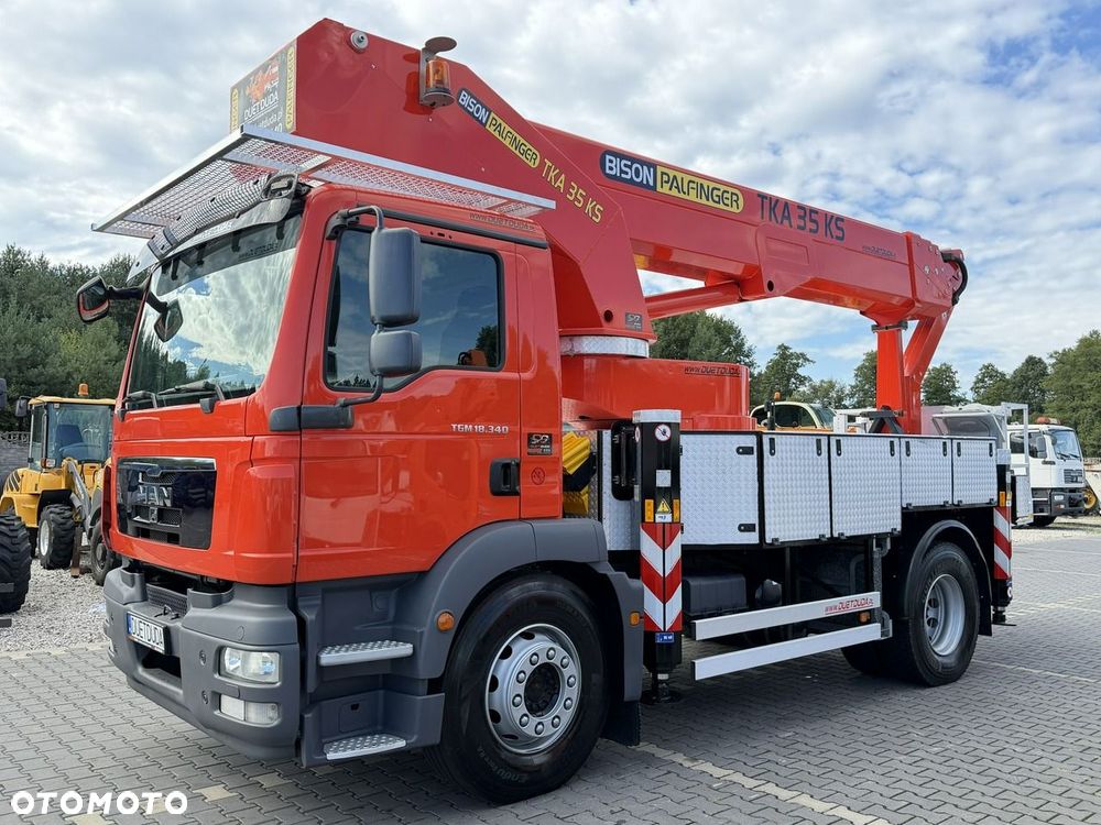 MAN TGM 18.340 Zwyżka BISON Palfinger 35 KS Podnośnik Koszowy - 16