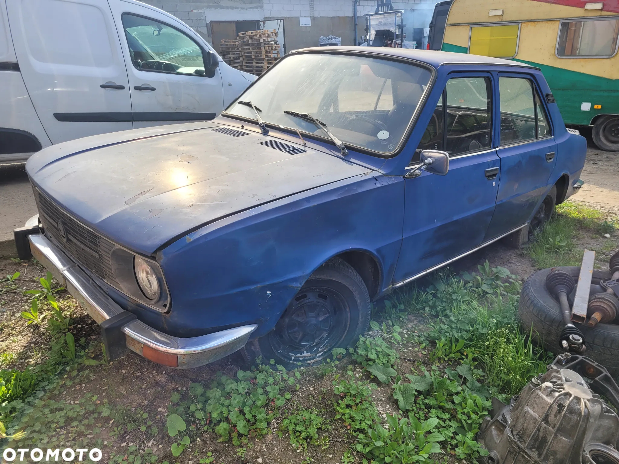 SKODA 105L maska pokrywa silnika klapa bagażnika zderzak lampa reflektor pas przedni stop lampy halogeny - 2