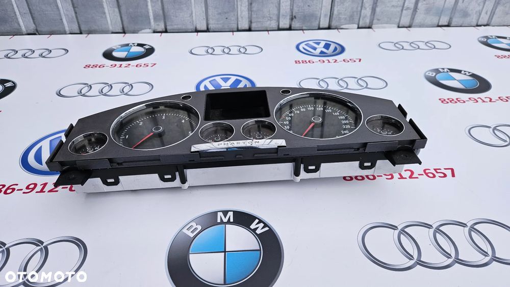 VW PHAETON 3.0 V6 TDI BMK 165 KW 224 KM Skrzynia automatyczna 6 biegów Licznik Zegary 3D0920885A - 6