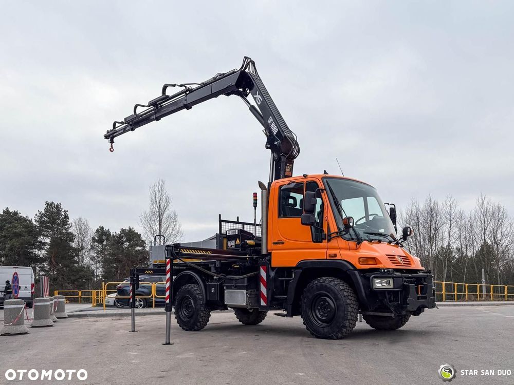 Unimog UNIMOG U300 4x4 HIAB 122 D -3 HDS Żuraw - 4
