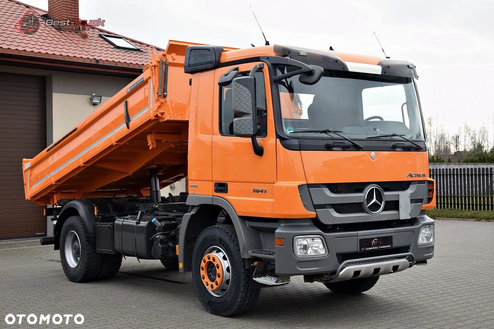 Mercedes-Benz ACTROS 1841 / 4X2 / KIPPER MEILLER S3 / EURO 5  /  DUŻY MOST / RESOR  P+T / - 5