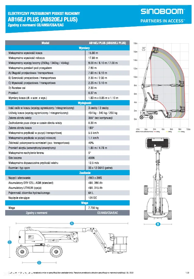 Sinoboom AB16EJ PLUS - 3